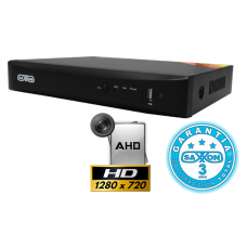 SAXXON SXT2704AS DVR 4 CANALES 720P/ AHD Y ANALOGICO/ ALARMA IN/OUT/4 AUDIOS